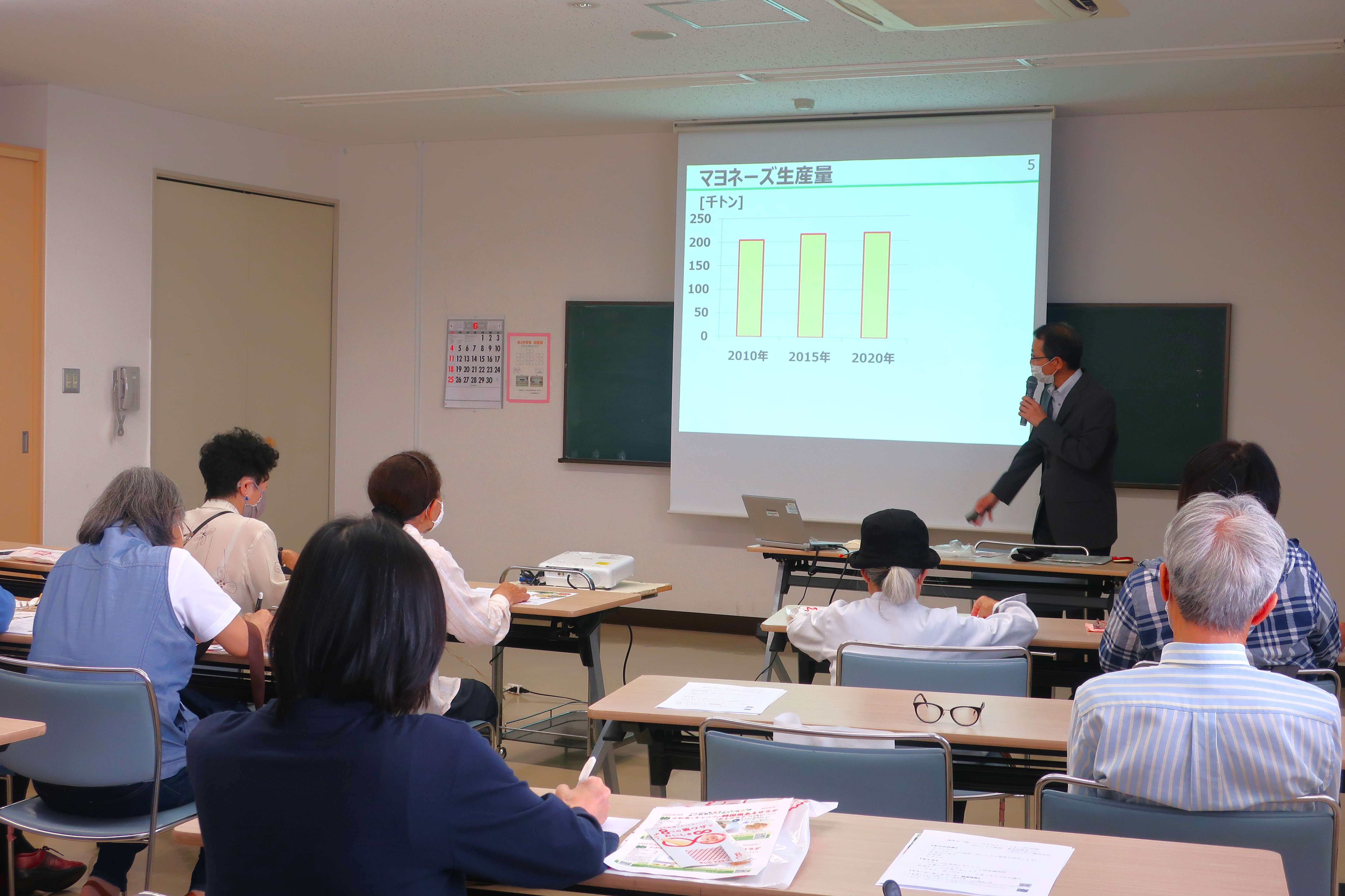 キユーピーの「野菜を楽しみ、もっと健康に！」講演会