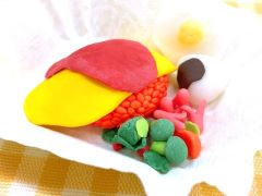 ねんどでお気に入りのワンプレートごはんを作ろう