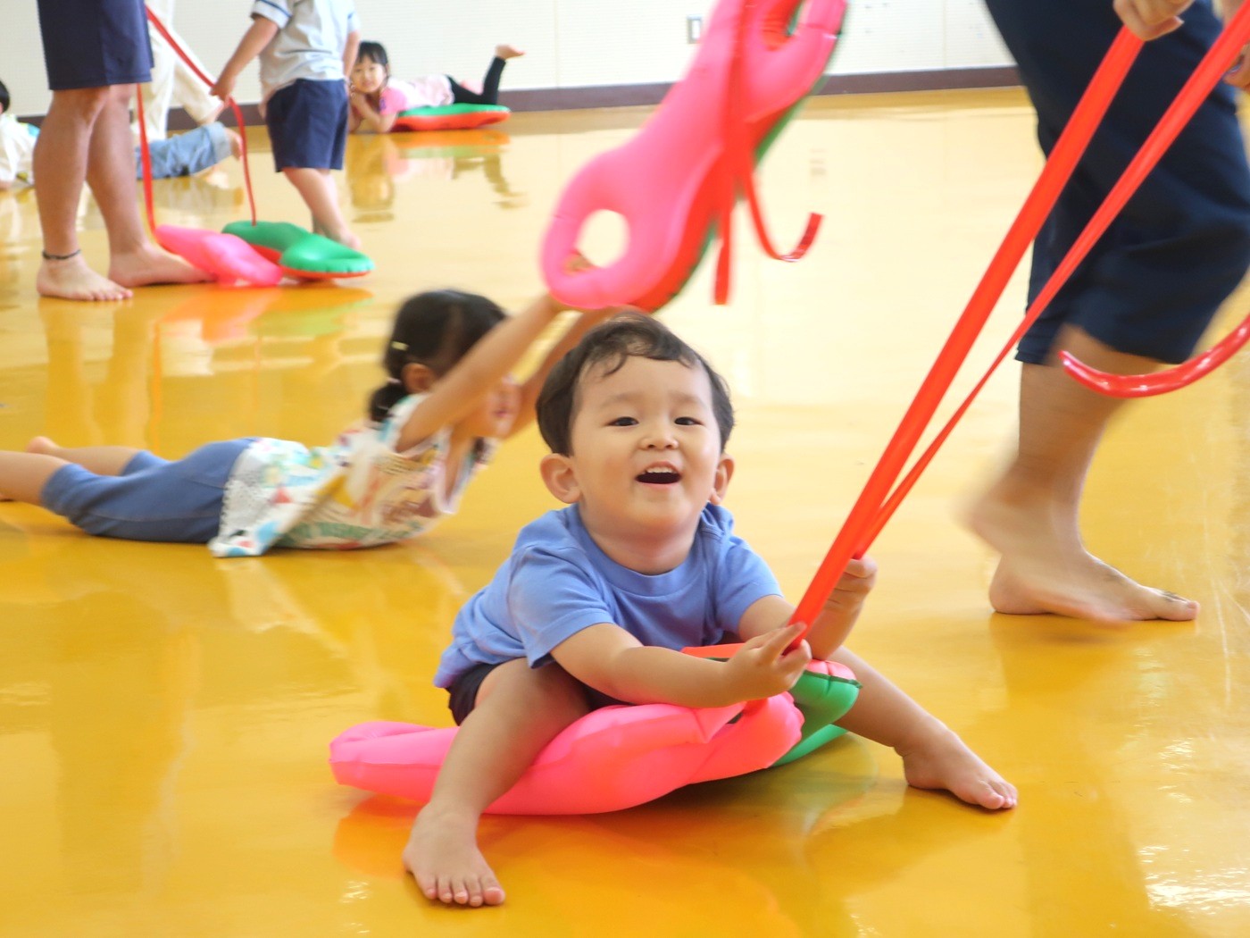 パパと一緒に親子体操　3月